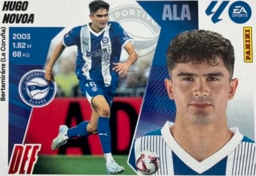 Cromo ALA 6 Hugo Novoa